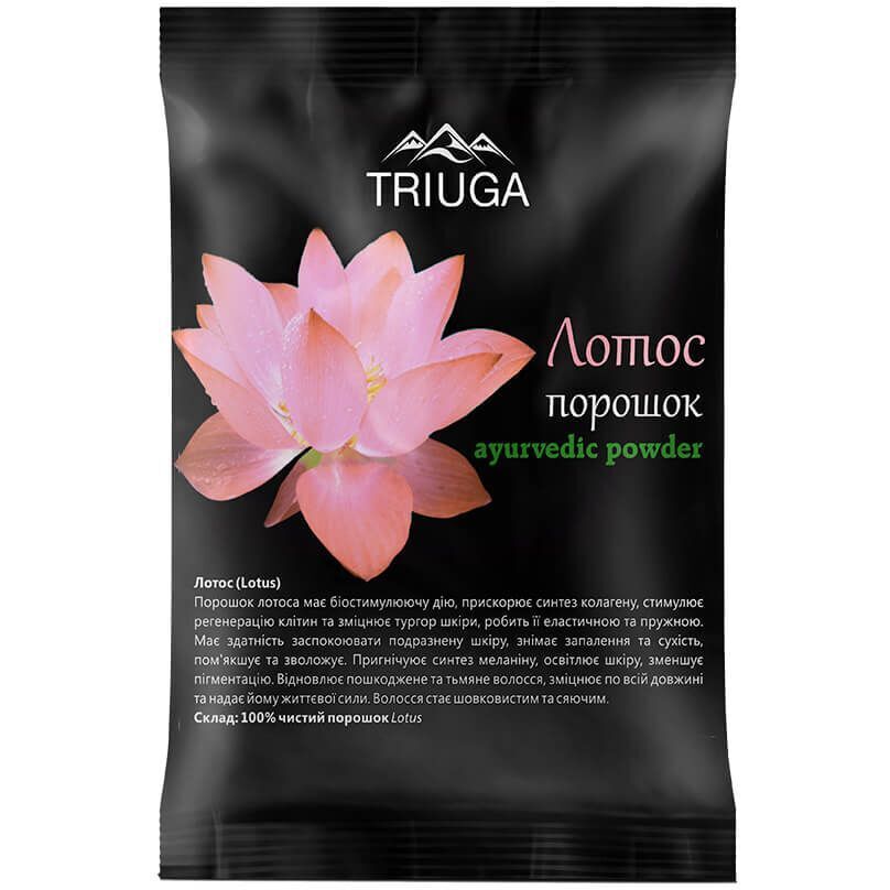 Аюрведический порошок Triuga Лотос 50 г фото1