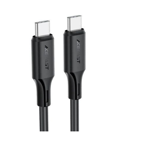 Кабель USB 2.0 Type-C M-M, 1.2м 3A 60W silicone C17-03 Black Acefast