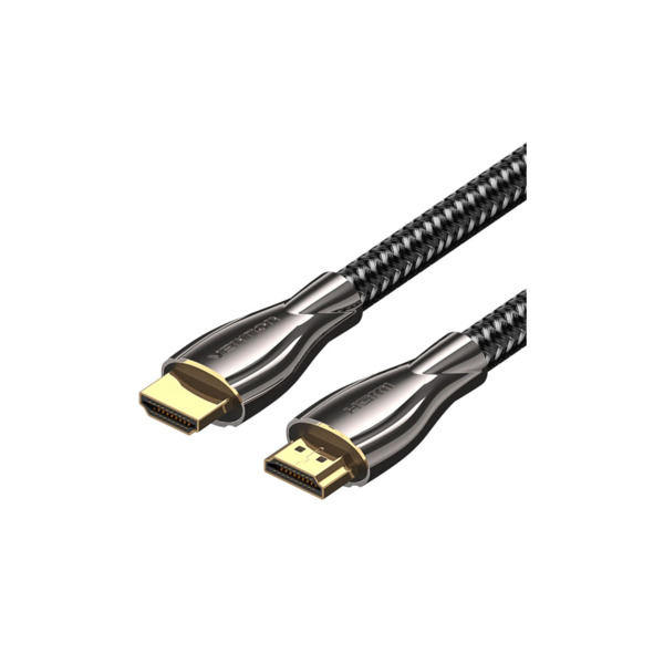 Кабель HDMI M-M, 0.5 м, V2.0, 4K 60Гц, Zinc Alloy Type черный (ALMBD)