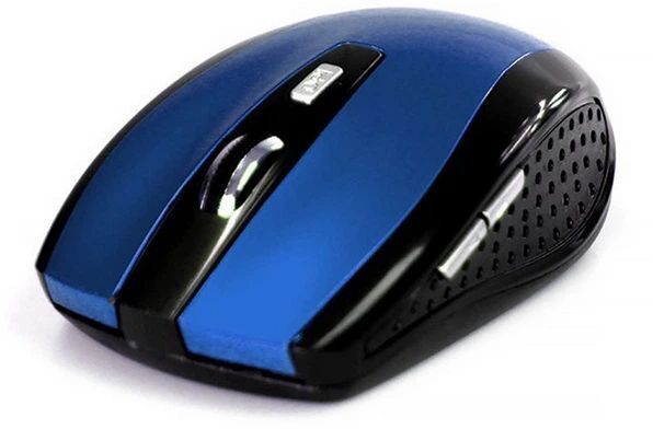 Мишка Media-Tech Raton Pro, бездротова, 5 кн., 1600dpi, синя фото1