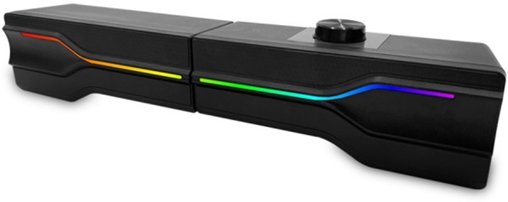 Акустика 2.0 Media-Tech Soundbar з Bluetooth ARAGOR 8Вт., RGB Light фото1