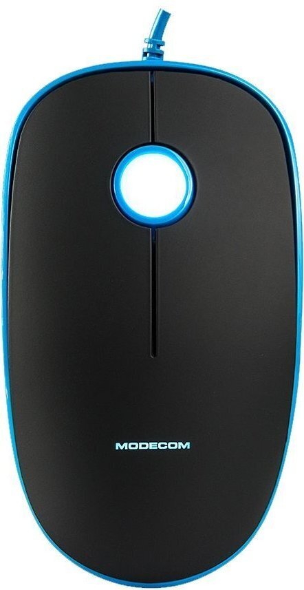 Мишка Modecom MC-M111, 3кн., 1600dpi, чорно-синя фото1