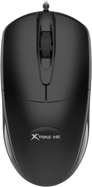 Мишка XTRIKE ME GM-115, USB, 1200dpi., 3кн., чорна фото1
