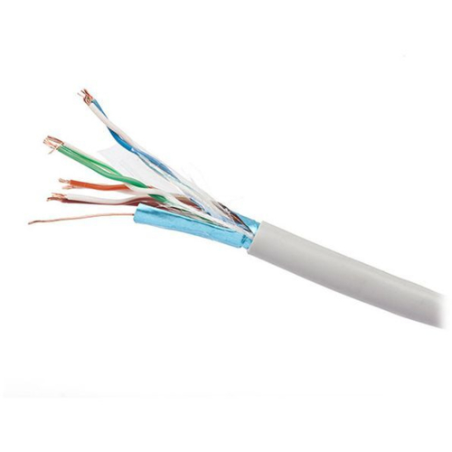 Кабель сетевой Kingda UTP 305м, cat 5e, CCA, 4 pairs, 24AWG, PVC, grey (KDUT8001-CCA)
