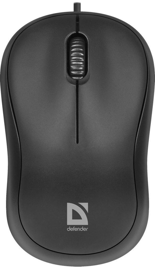 Мишка Defender Patch MS-759, 3кн., 1000dpi, черная фото1