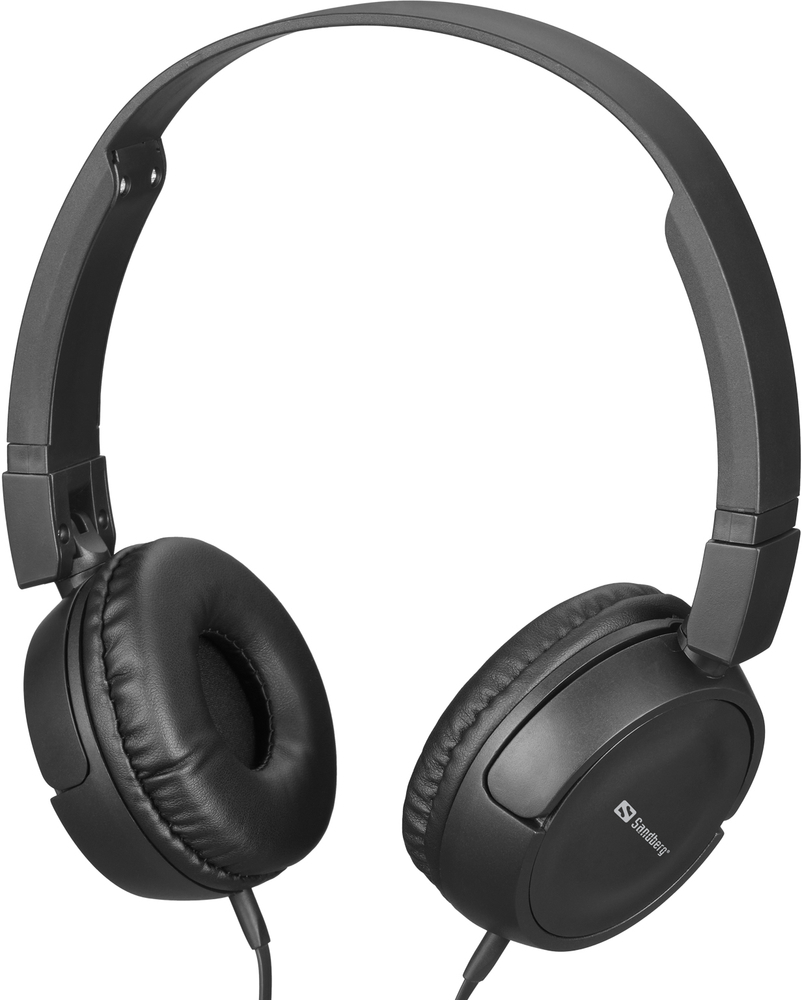 Гарнитура Sandberg Saver MiniJack HeadPhone Travel, 3,5мм, Black (325-30) фото1