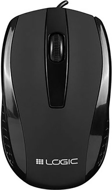 Мишка LogicConcept LM-31, бездротова, 1200dpi, 3кн., USB, чорна фото1