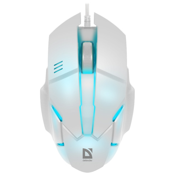 Мышь Defender Host MB-982, 3 кн.,1000 dpi белая (52983_Defender)