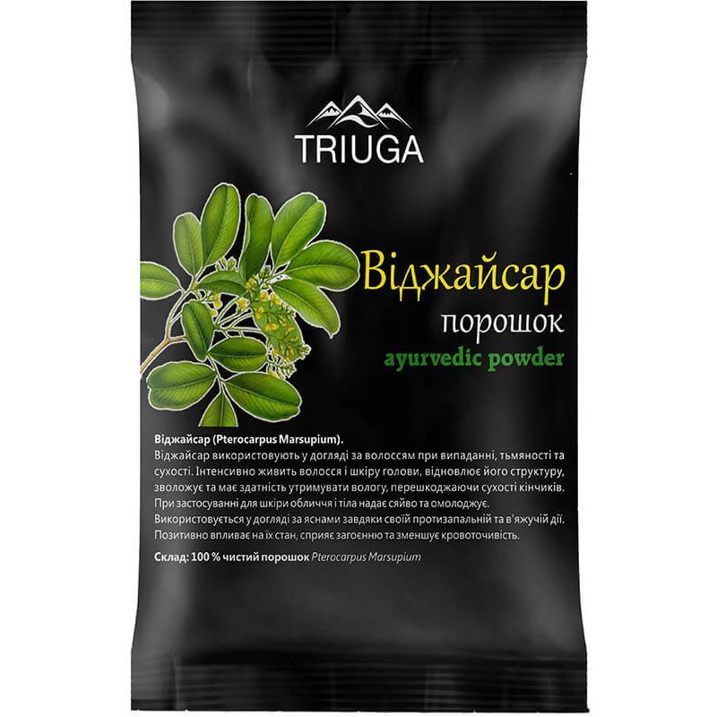 Аюрведический порошок Triuga Виджайсар 50 г фото1