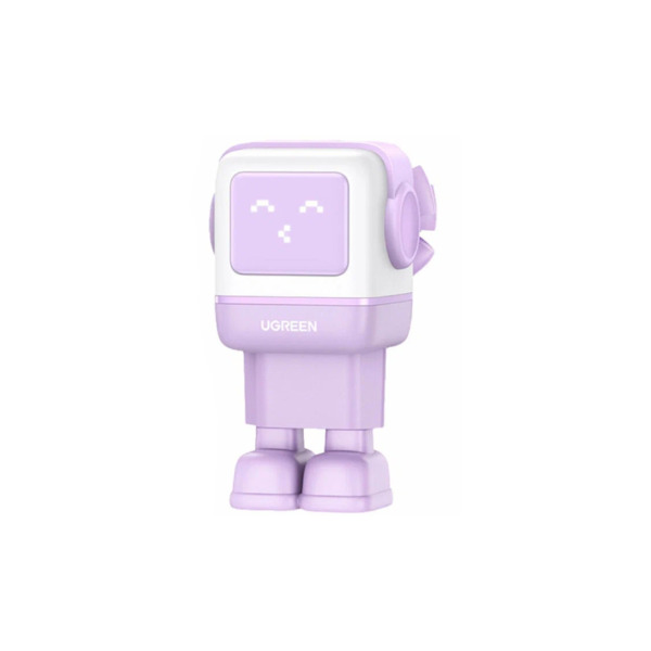 Зарядное устройство для Ugreen 3xUSB 65W (2xUSB-C+USB-A) Gan Robot tech Fast Charger Фиолетовый CD361 (35291)