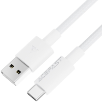 Дата кабель Acefast USB 2.0 AM to USB-C 1.2m 3A white (6974316284260)