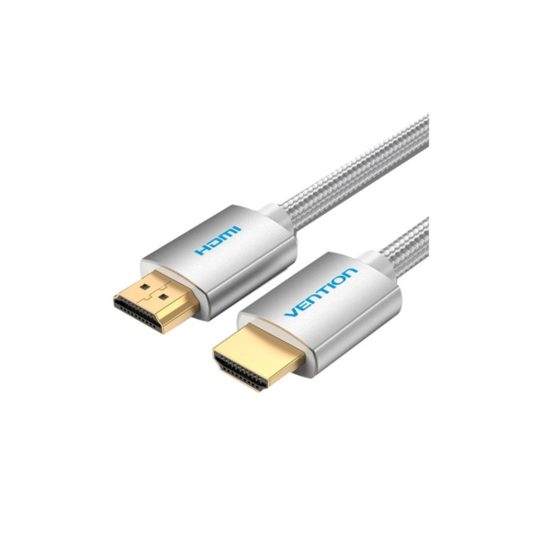 Кабель HDMI M-M, 5.0м, V2.1, 4K 60Гц, Aluminum Alloy Type, серый (AABIJ)