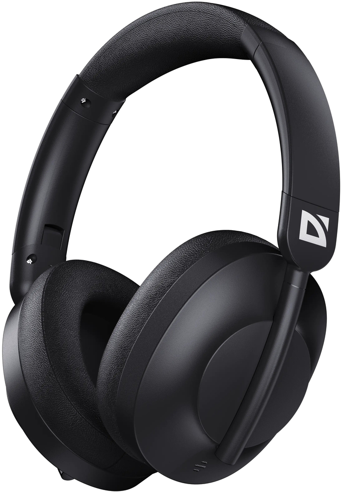 Гарнітура Defender FreeMotion B485 Bluetooth, ANC, чорна фото1