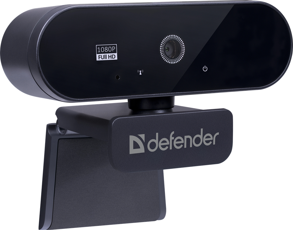Веб-камера Defender G-lens 2580 FullHD 1080p, 2МП, черная фото1
