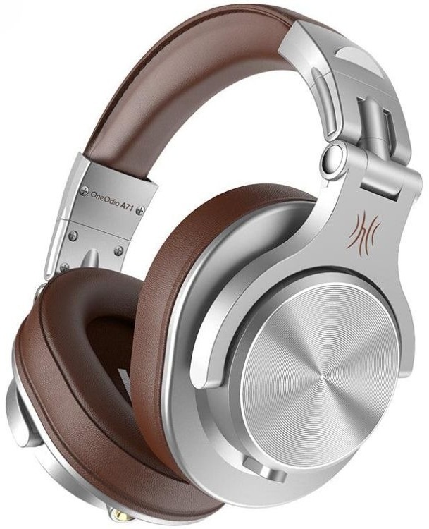 Гарнитура OneOdio A71, 3,5мм/6,35мм, Silver Brown (A71 Silver Brown) фото1