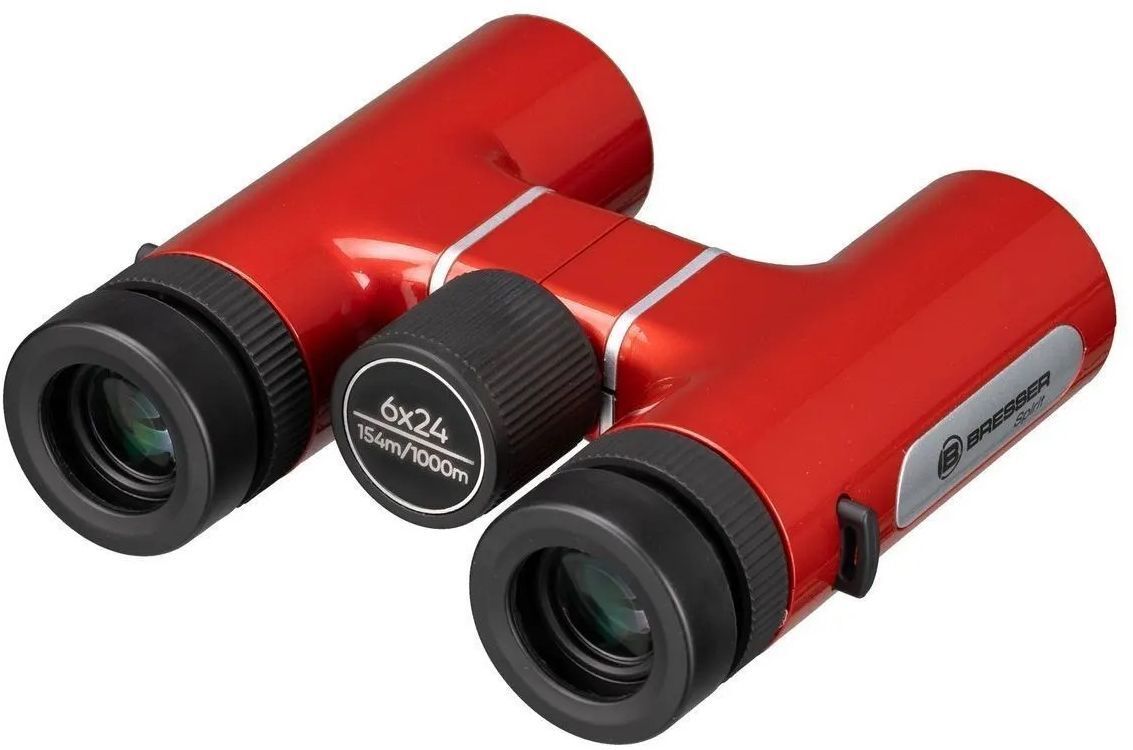 Бинокль Bresser Spirit Compact 6x24 Red (11556) фото1