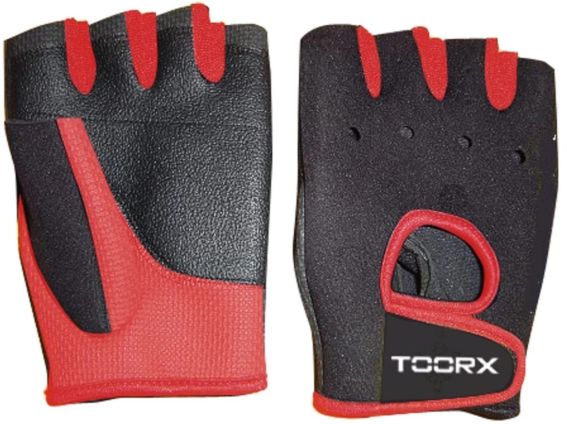 Рукавиці для фітнесу Toorx Neoprene XL Nero/Rosso (AHF-042) фото1