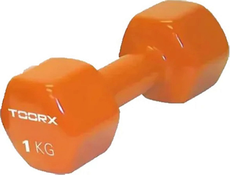Гантель для фитнеса Toorx Vinyl 1 кг (MV-1) фото1