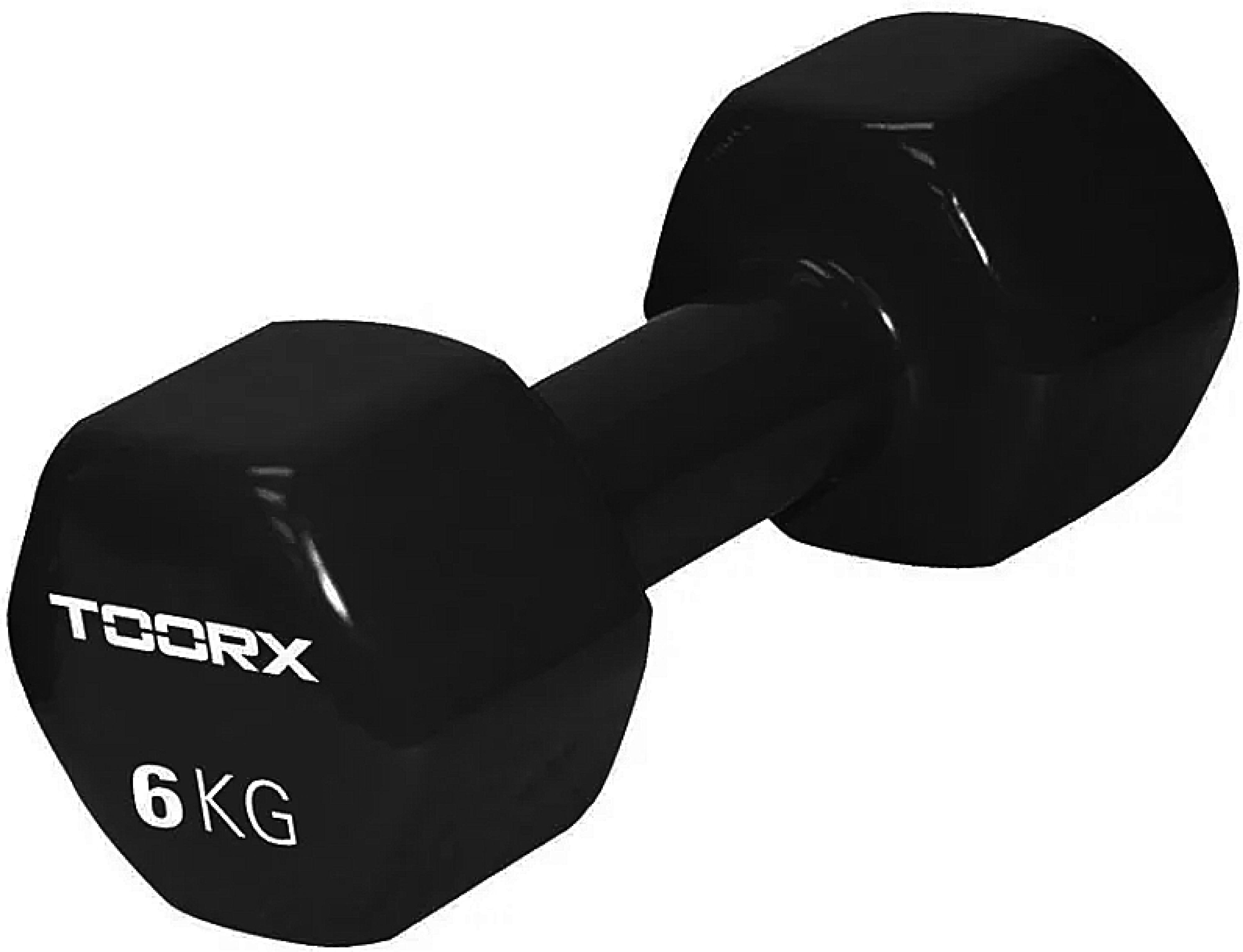 Гантель для фитнеса Toorx Vinyl 6 кг (MV-6) фото1