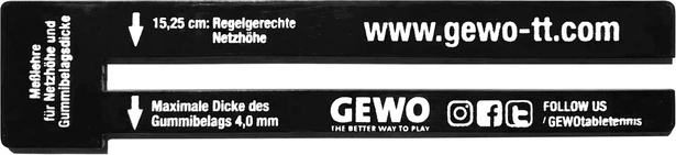 Калібрувальний інструмент для тенісної сітки Gewo Gauging tool metal (112730000) фото1