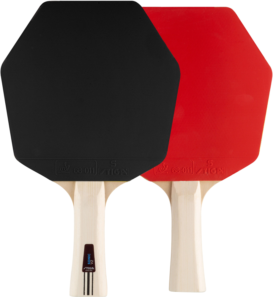 Набор для настольного тенниса Stiga Sonic V2 Cybershape 2 Bats 3 Balls (1210-1206-35) фото1
