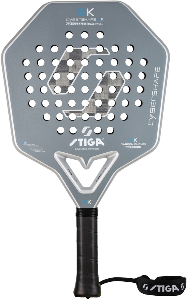 Ракетка для падел тенісу Stiga Racket 18K Cybershape 2V (2202-1722-03) фото1
