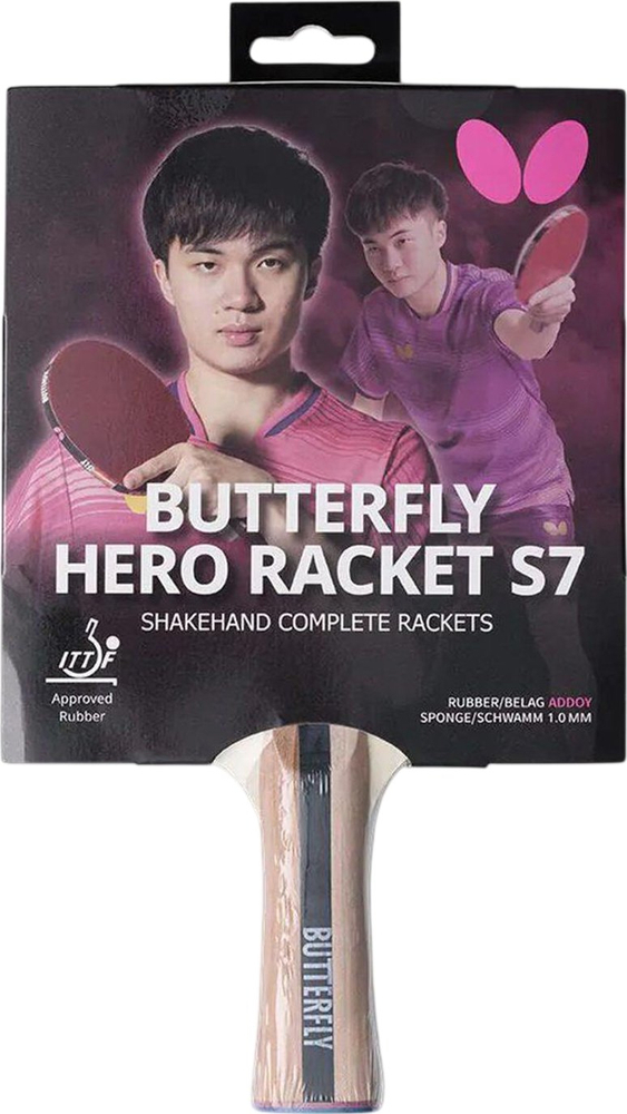 Ракетка для настільного тенісу Butterfly HERO Racket S7 Lin Yun-Ju (6251770002) фото1