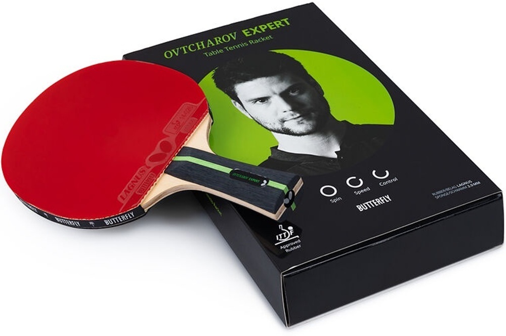Ракетка для настільного тенісу Butterfly Ovtcharov Expert FL (6116700002) фото1