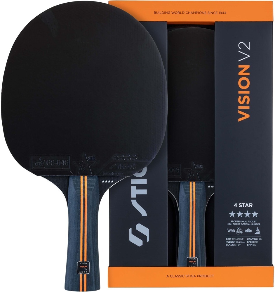 Ракетка для настільного тенісу Stiga Vision V2 4-Star FL (1214-1303-35) фото1