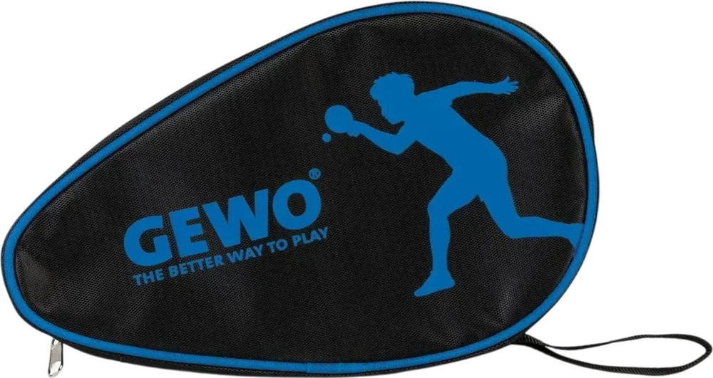 Чохол для ракетки Gewo Round Cover Nova Black/Light blue (117529162) фото1