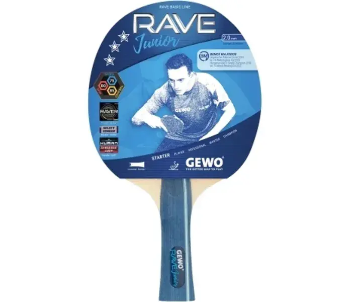 Ракетка для настольного тенниса Gewo Rave Junior FL (10939000011) фото1
