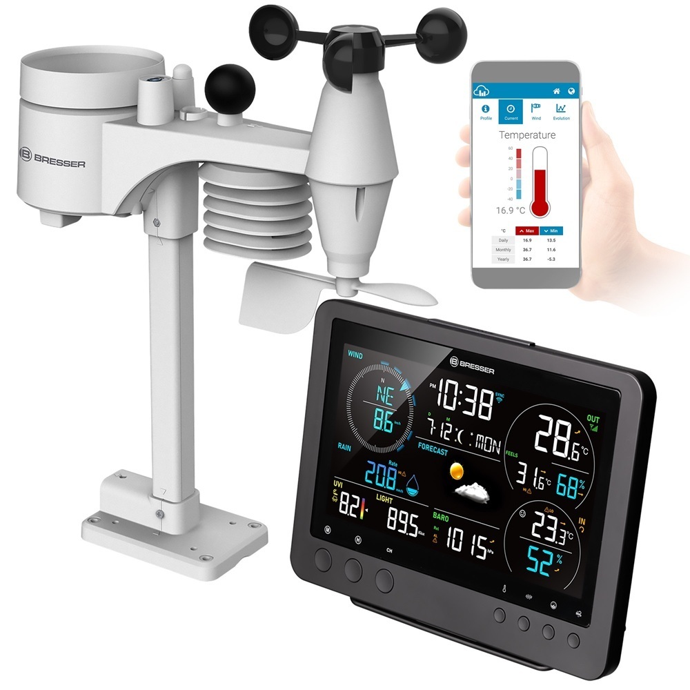 Метеостанція Bresser 8-in-1 Wi-Fi (15199) фото1