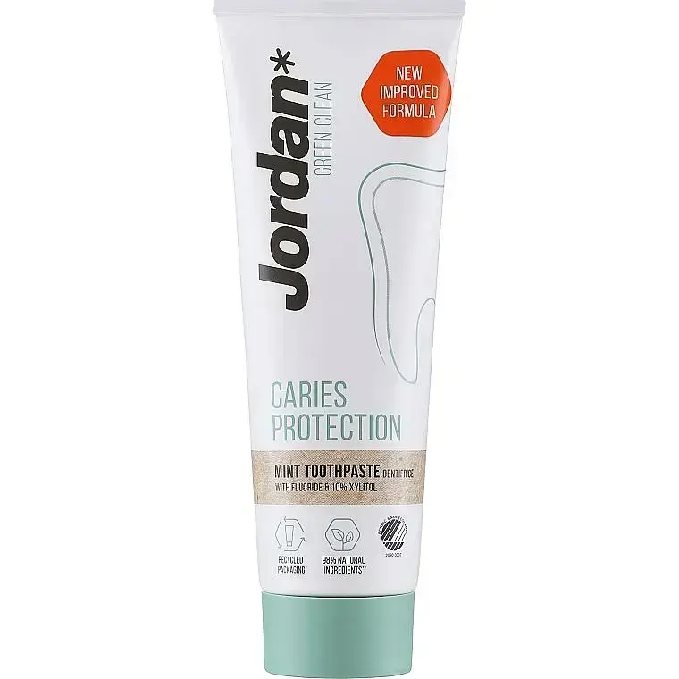Зубна паста Jordan Green Clean Cavity Protect 75 мл фото1