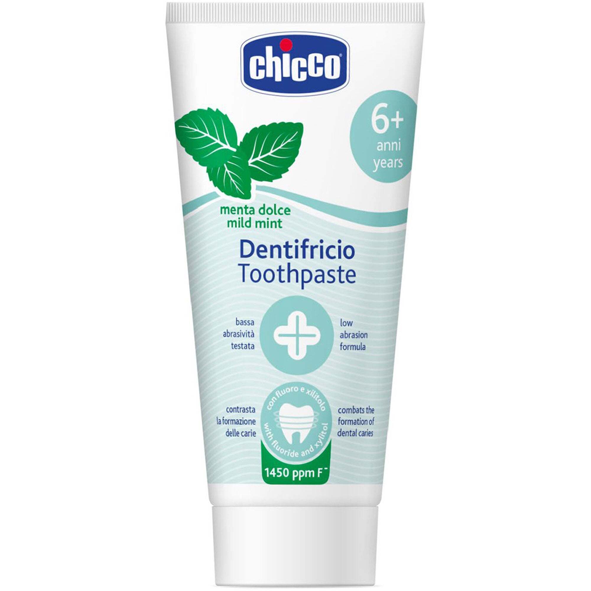 Зубна паста Chicco Солодка м'ята від 6 років 50 мл (12102.00) фото1