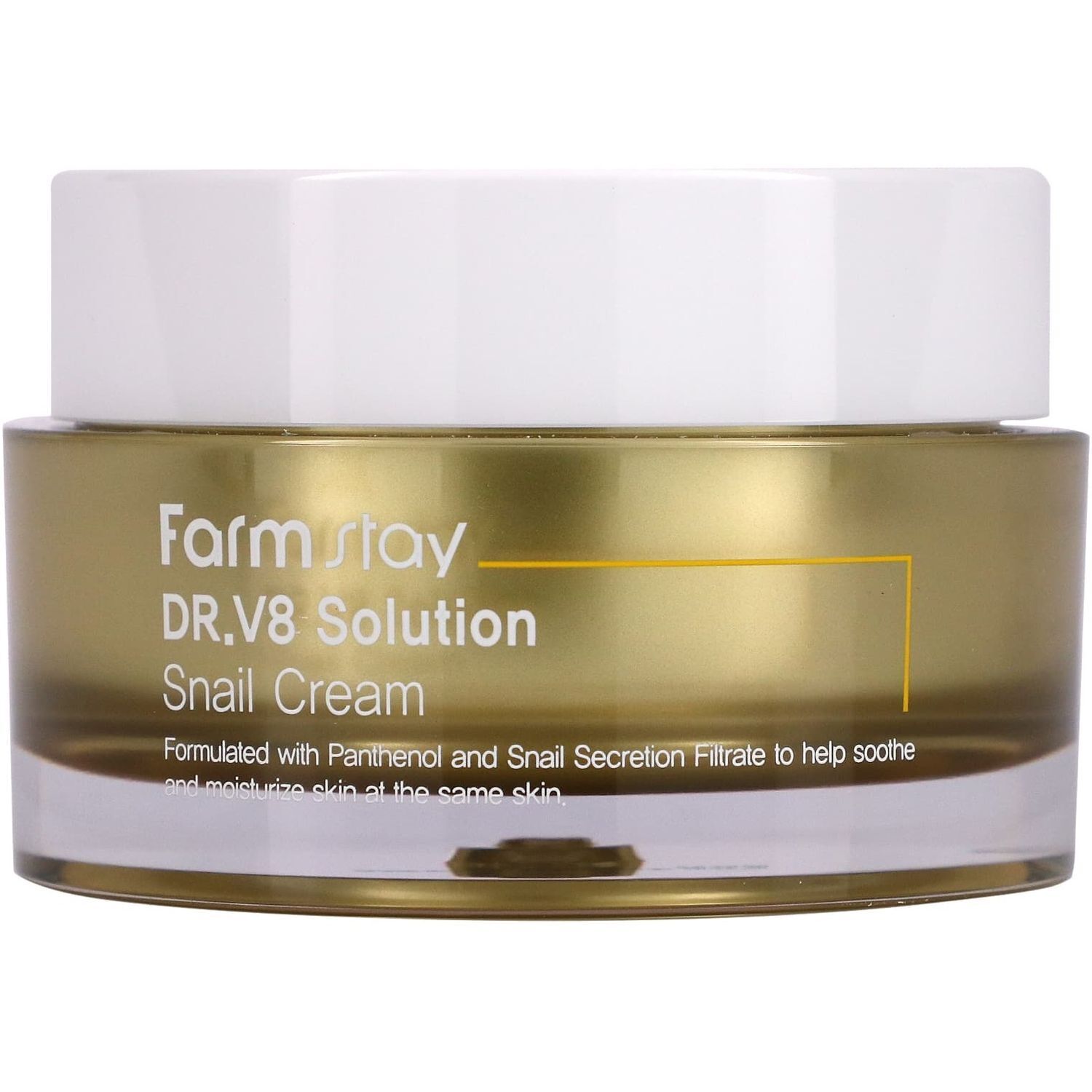Крем для обличчя FarmStay Dr.V8 Solution Snail Cream 50 мл фото1