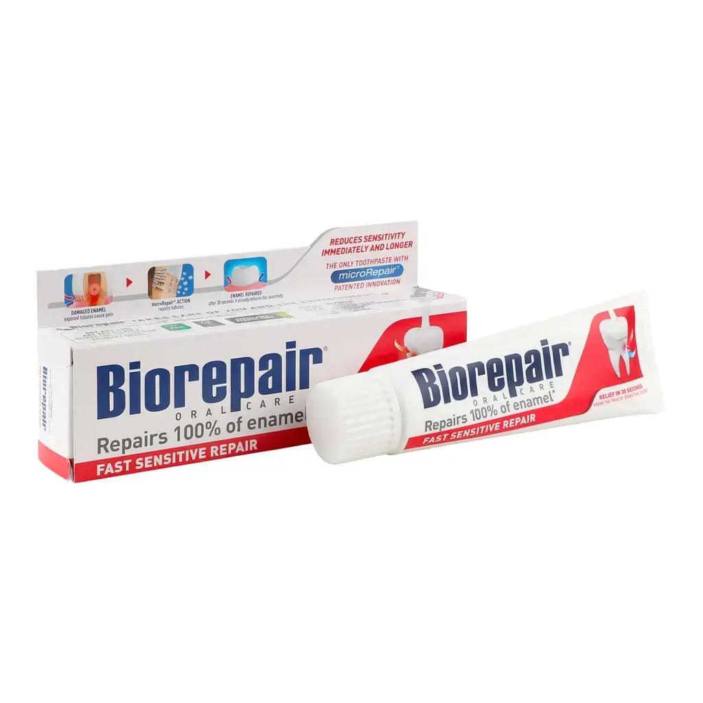 Зубна паста Biorepair Швидке позбавлення чутливості 75 мл фото1