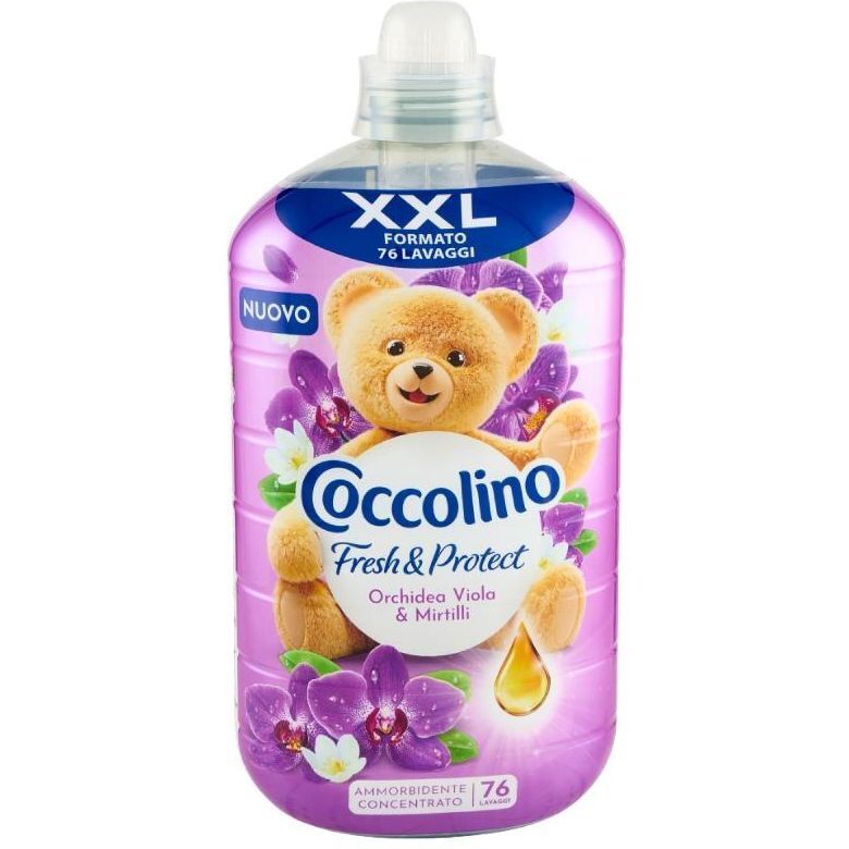 Кондиционер для белья Coccolino Campanula с Орхидеей 1.75 л фото1