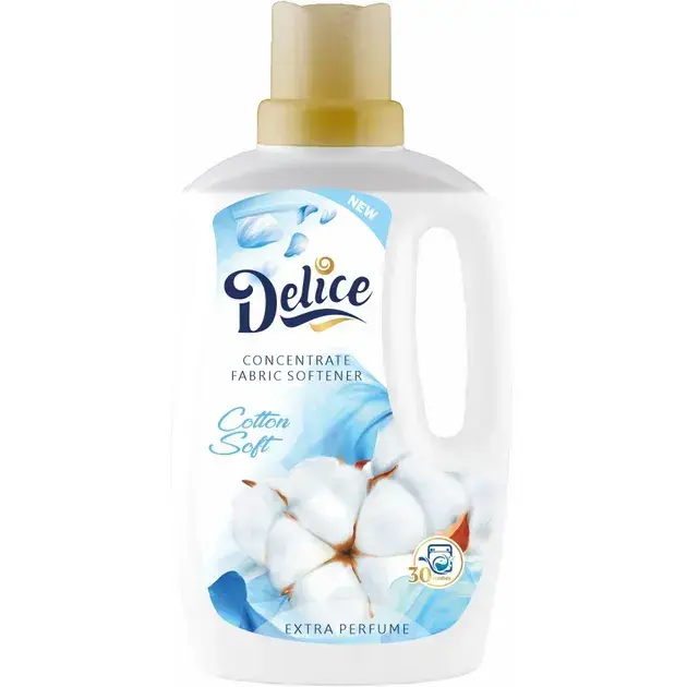 Кондиционер для белья Delice Cotton Soft 1000 мл фото1