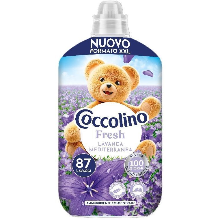 Кондиционер для белья Coccolino Fresh Средиземноморская лаванда 1827 мл 87 циклов стирки фото1
