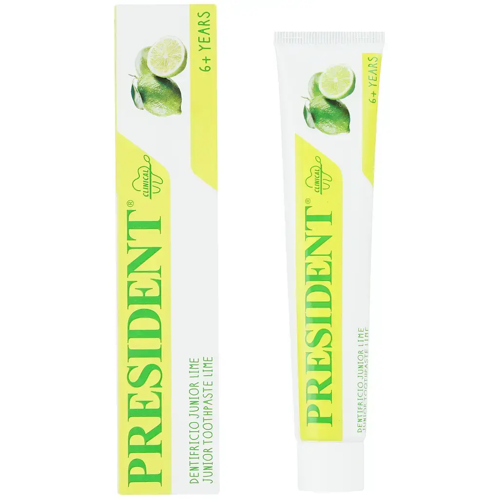 Зубна паста President Junior Toothpaste Lime 6+ years 50 мл фото1