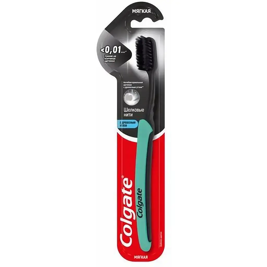 Зубная щетка Colgate Шелковые нити с древесным углем (570267) фото1