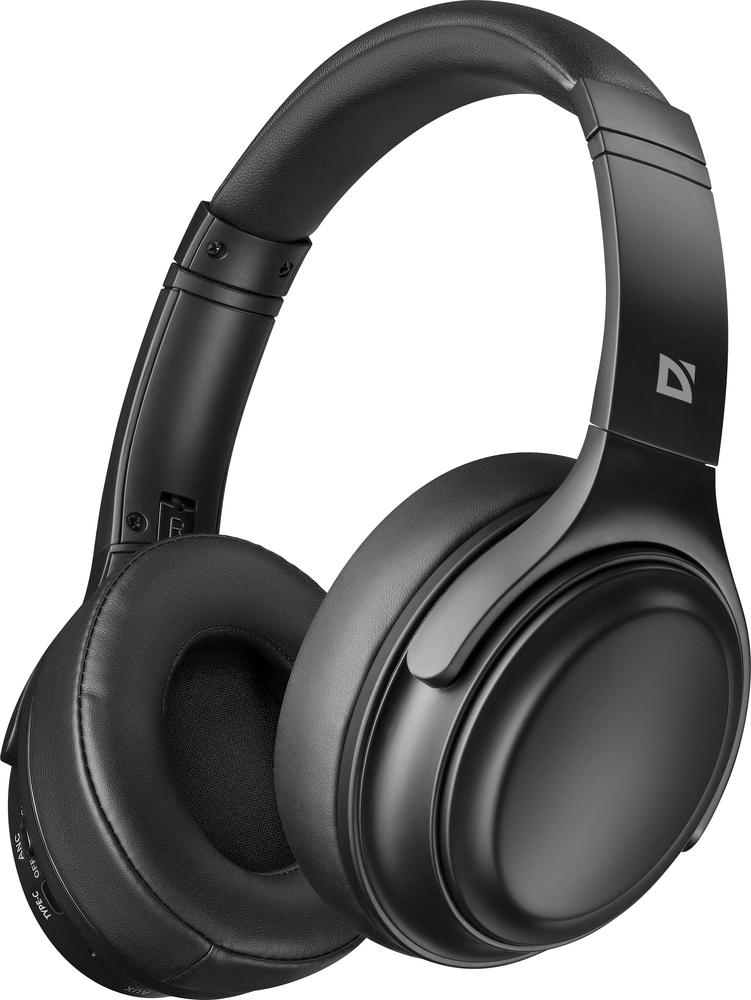 Наушники с микрофоном Defender FreeMotion B535 Bluetooth, ANC, Black (63535) фото1