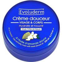 Крем Evoluderm для всех типов кожи с миндальным молоком 250 мл.