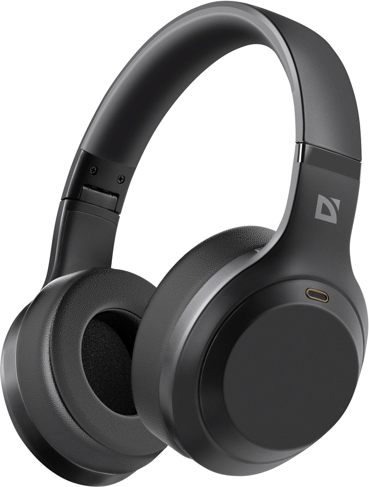 Наушники с микрофоном Defender FreeMotion B695 Black, ANC, Bluetooth (63695) фото1