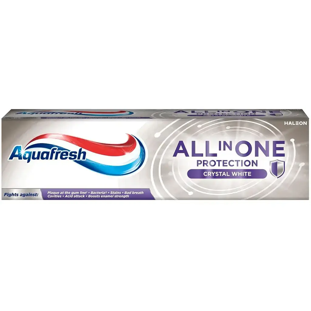 Зубная паста Aquafresh all in one хрустальная белизна 75 мл фото1