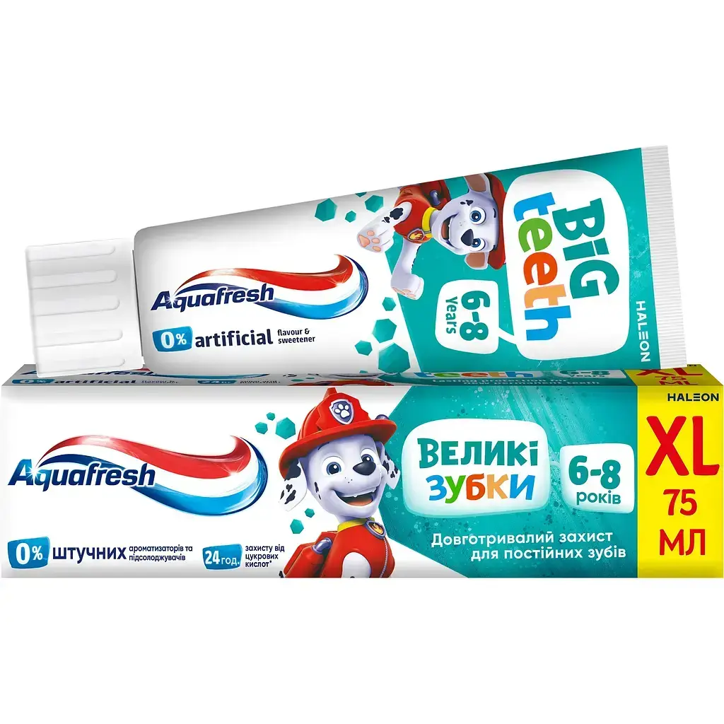 Зубная паста Aquafresh Мои большие зубки 75 мл фото1