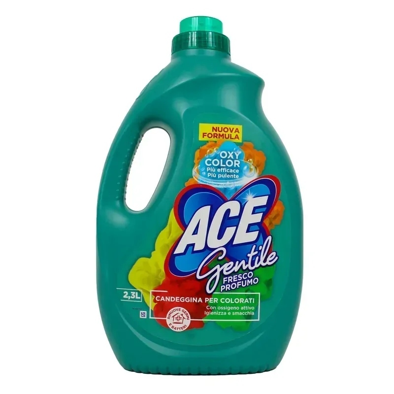Рідкий пральний засіб ACE Gentile Fresco Profumo з плямовивідником 2.3 л фото1