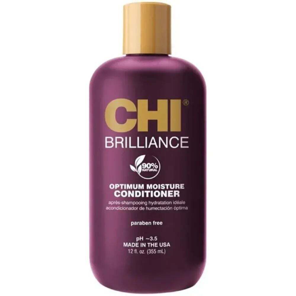 Кондиціонер для пошкодженого волосся Deep Brilliance Optimum Moisture CHI 355 мл фото1