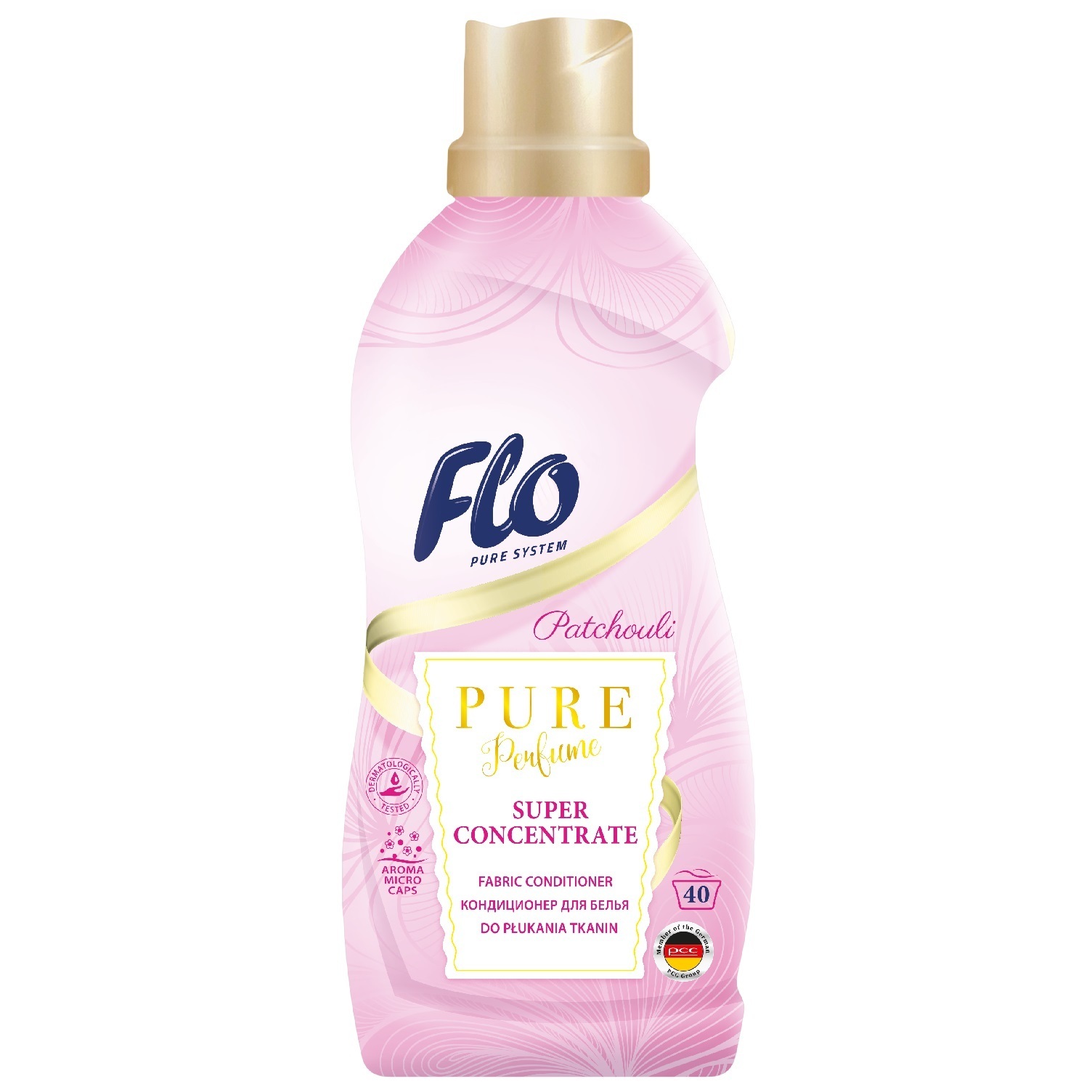 Кондиционер для белья Flo Pure Perfume Patchouli, концентрат, 1 л фото1