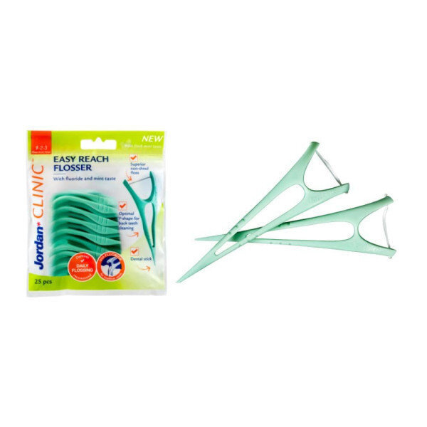 Зубний флос Jordan Easy Reach Flosser, 25 шт. фото1